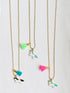 Handmade Gold dipped Unicorn Necklace